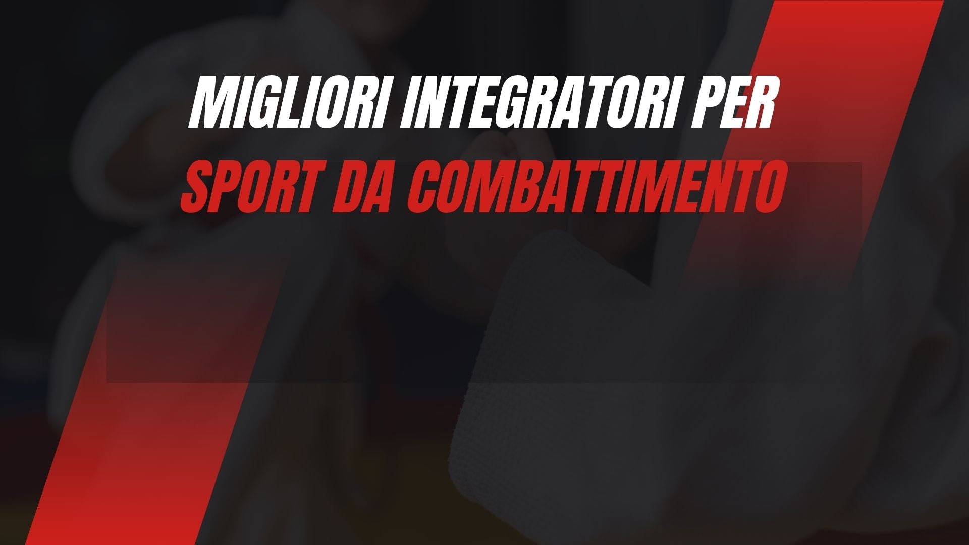 migliori integratori per sport da combattimento