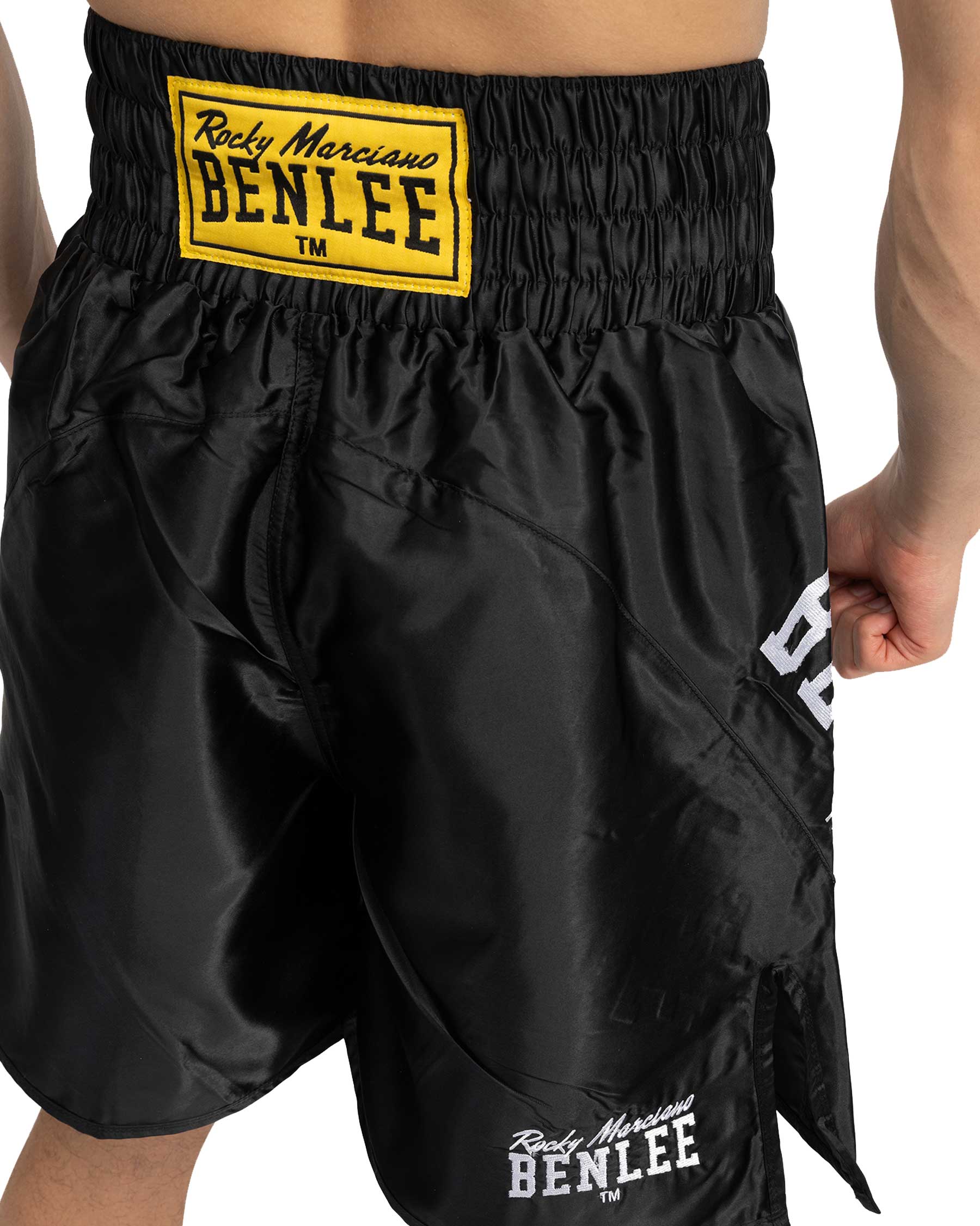 BenLee Short de boxe BenLee Bonaventura en 100% polyester détail satiné