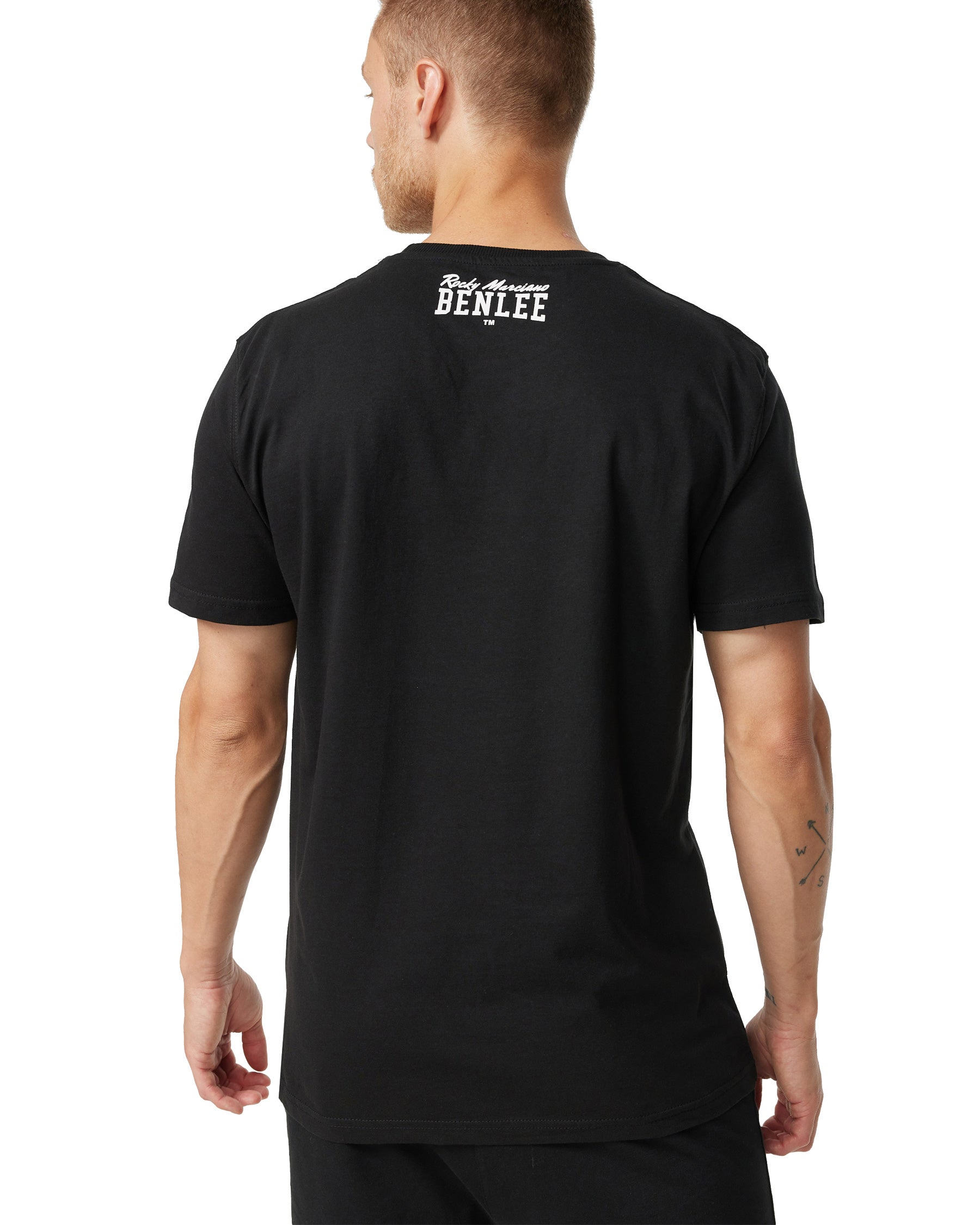 Camiseta BenLee Westfall preta costas MMA