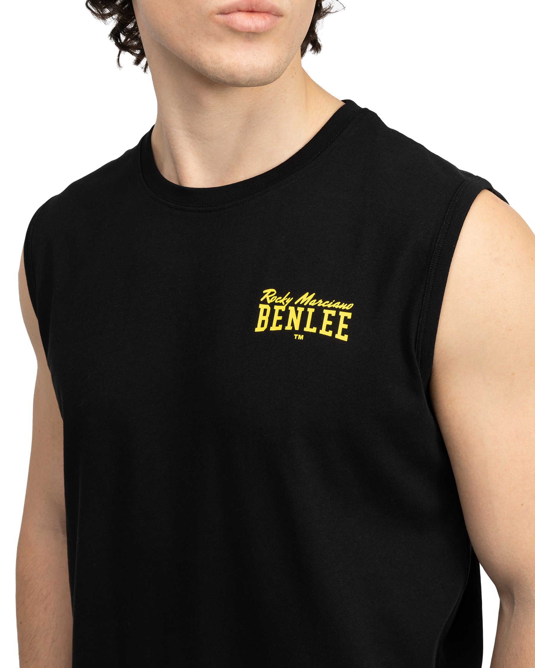 BenLee completo sportivo uomo Levant nero dettaglio logo sport