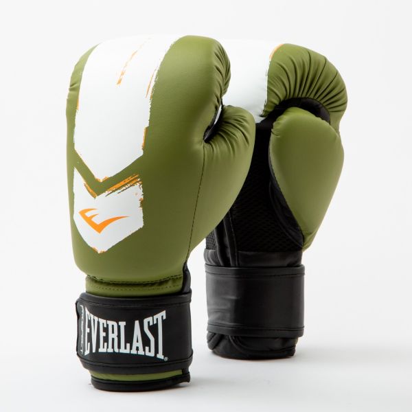 Everlast guantoni da boxe Prospect 2 verdi frontale boxe