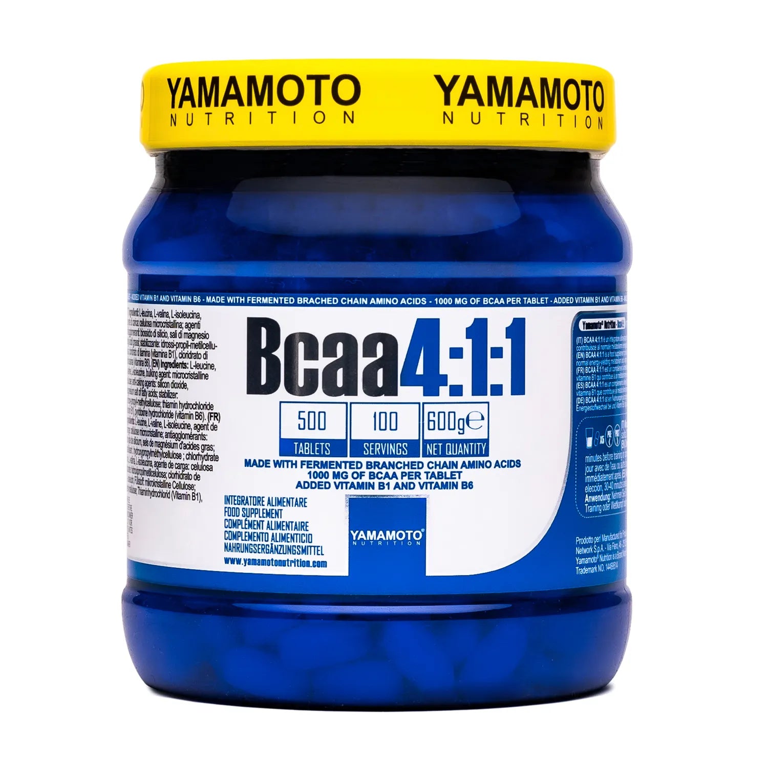 Bcaa 4:1:1 500 compresse YAMAMOTO