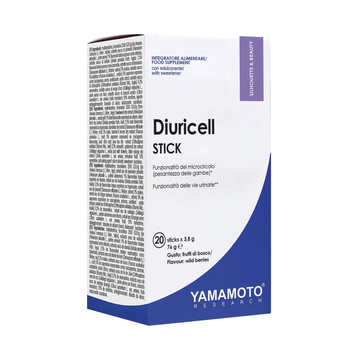 Diuricell Stick 20 stick da 4 grammi YAMAMOTO