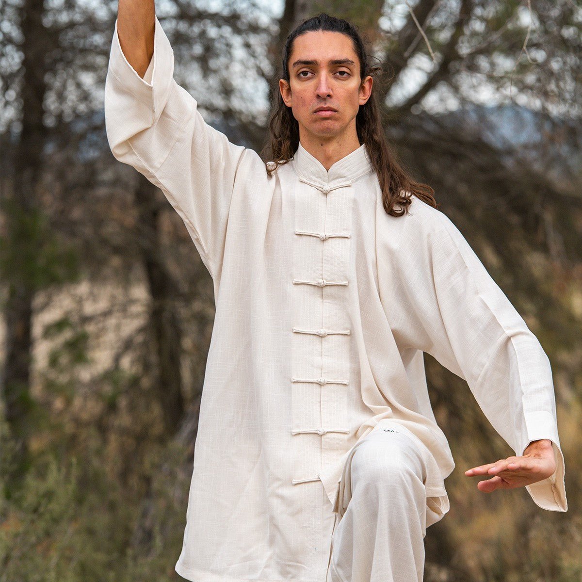 Giacca Divisa Kung Fu e Tai Chi in Lino - Fight Club Store