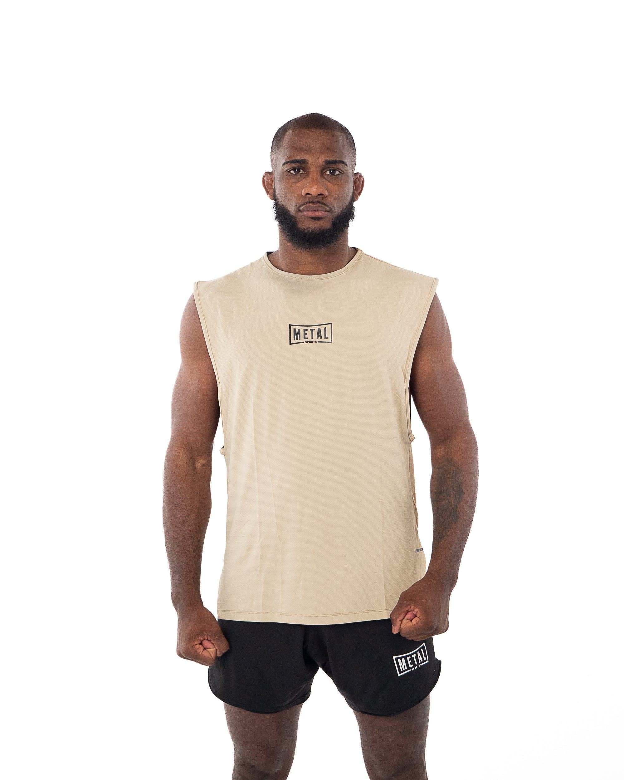 Canotta d'allenamento Oversized Metal Boxe