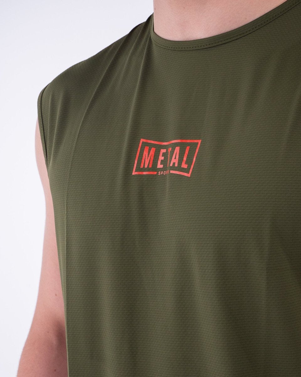 Canotta d'allenamento Oversized Metal Boxe - Fight Club Store
