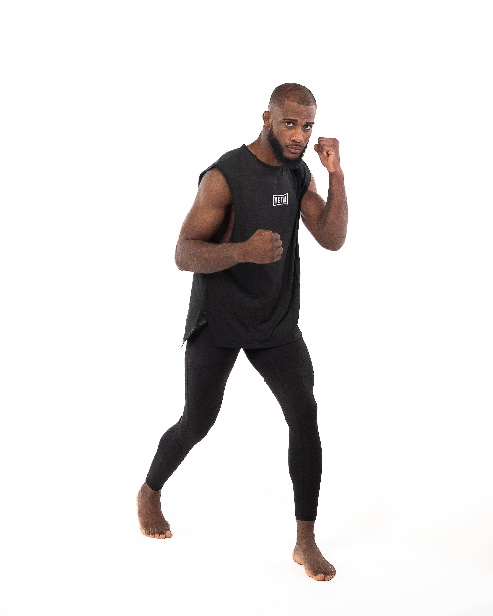 Canotta d'allenamento Oversized Metal Boxe