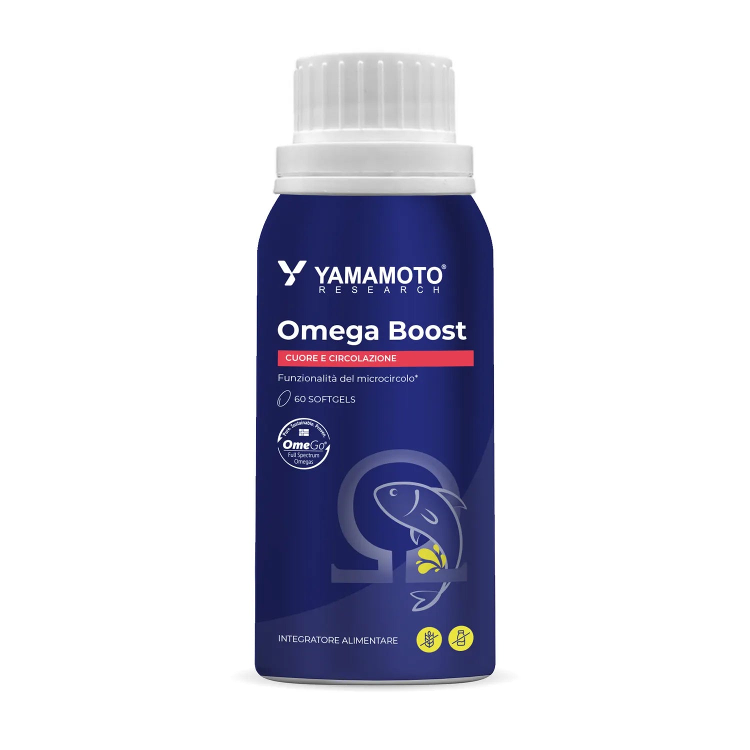 Omega Boost Yamamoto® Research – Olio di Salmone Norvegese OmeGo®