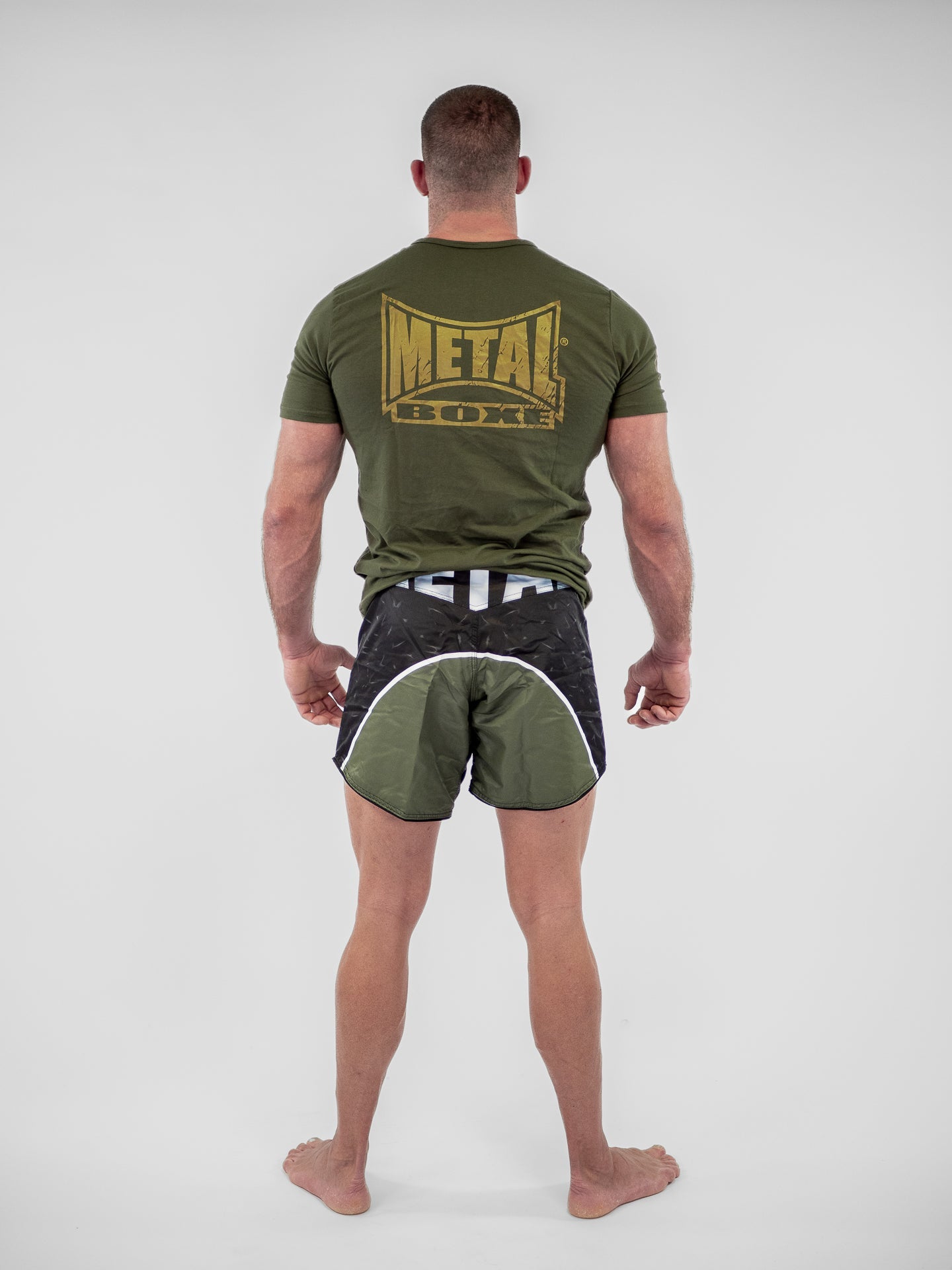 T-Shirt Metal Boxe Vintage Military