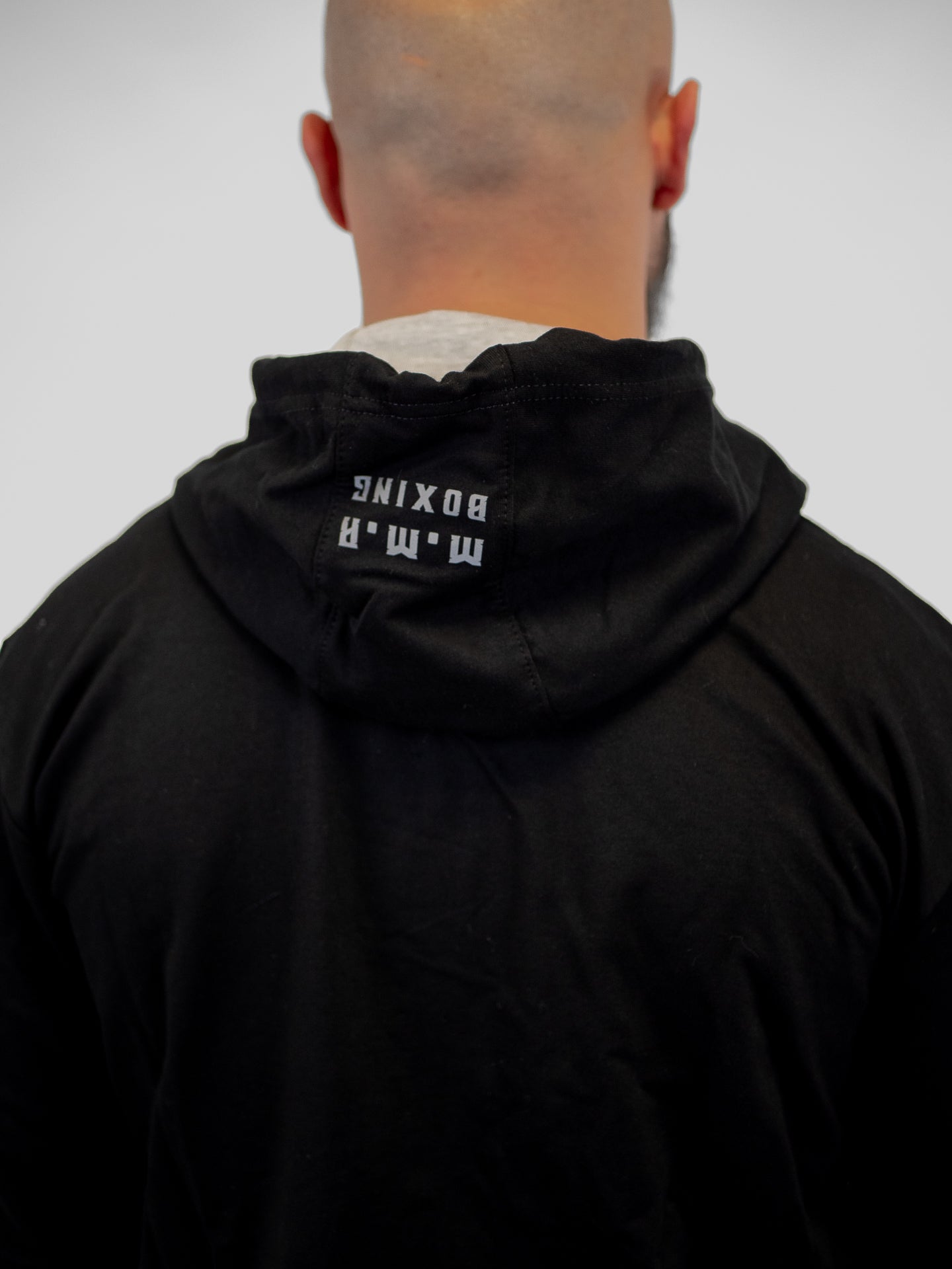Metal Boxe Regular Black Hoodie