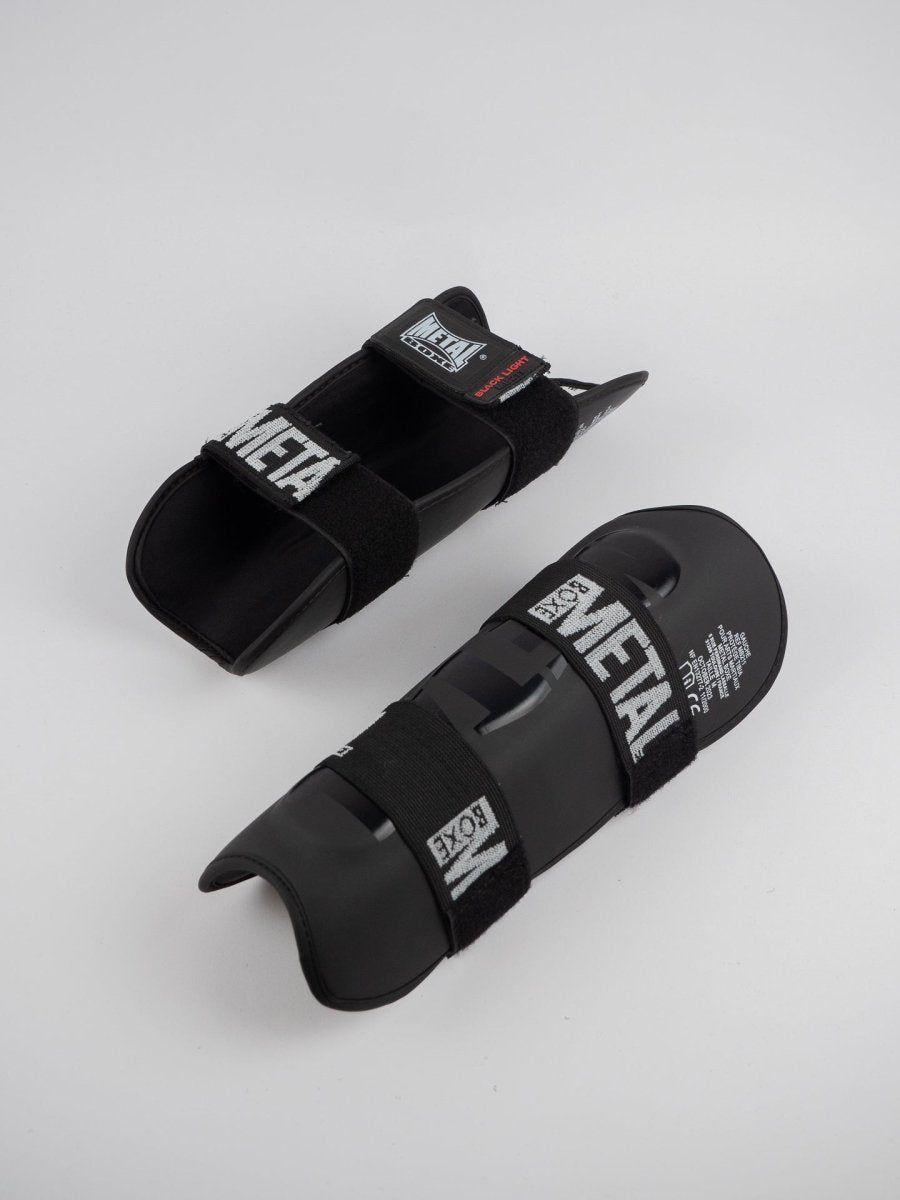 Paratibia PRO Black – Protezione Avanzata Senza Parapiede - Fight Club Store