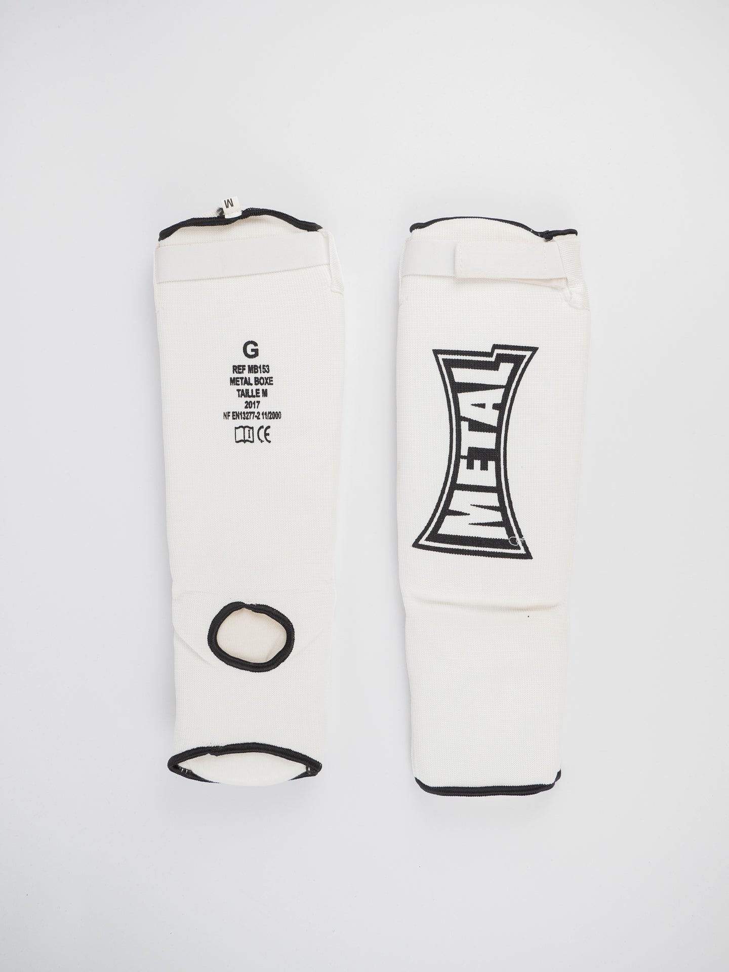 Paratibia con parapiede a calza Metal Boxe in cotone