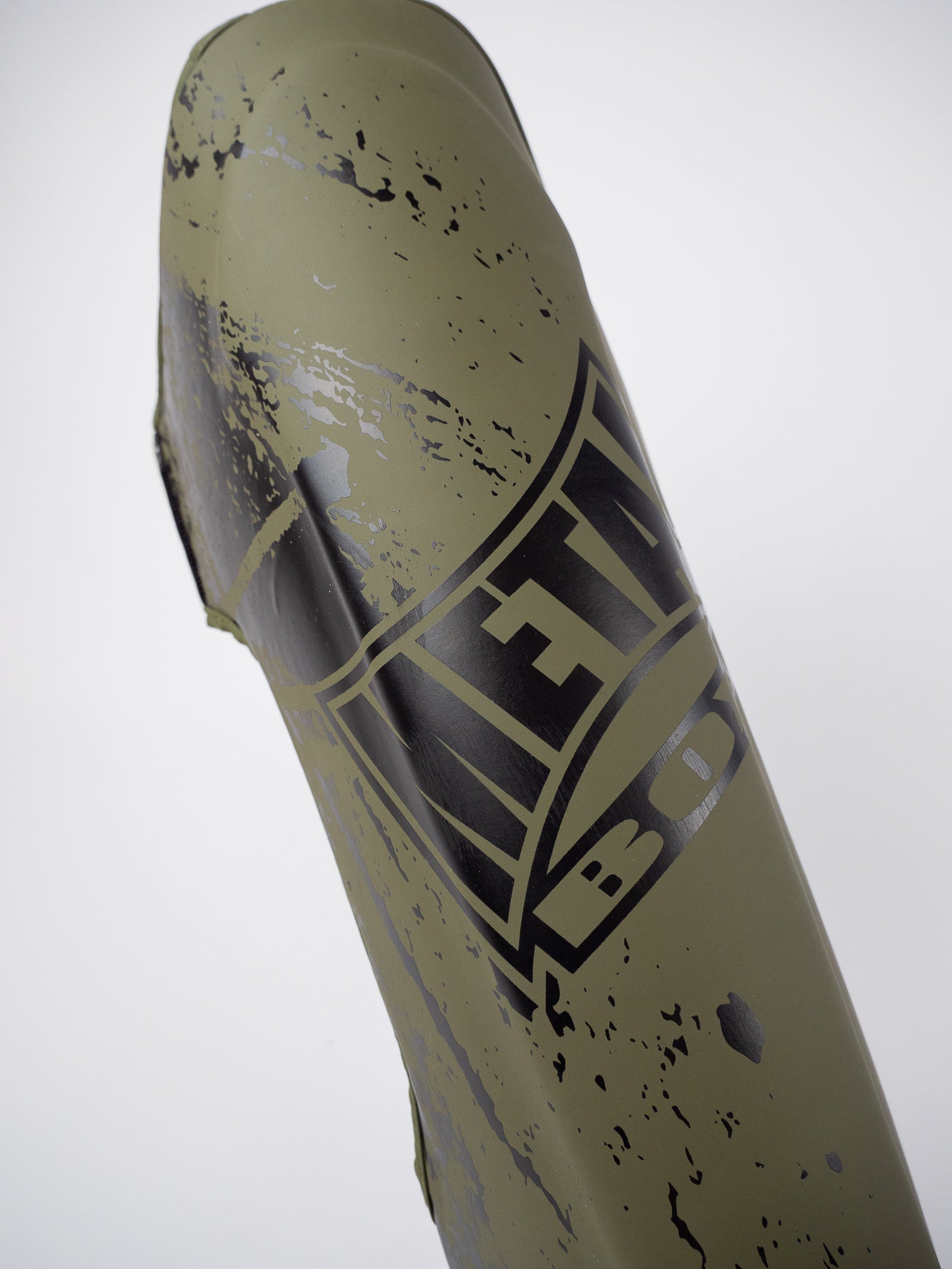 Muay Thai Metal Boxe Blade Shin Guards with Foot Protection