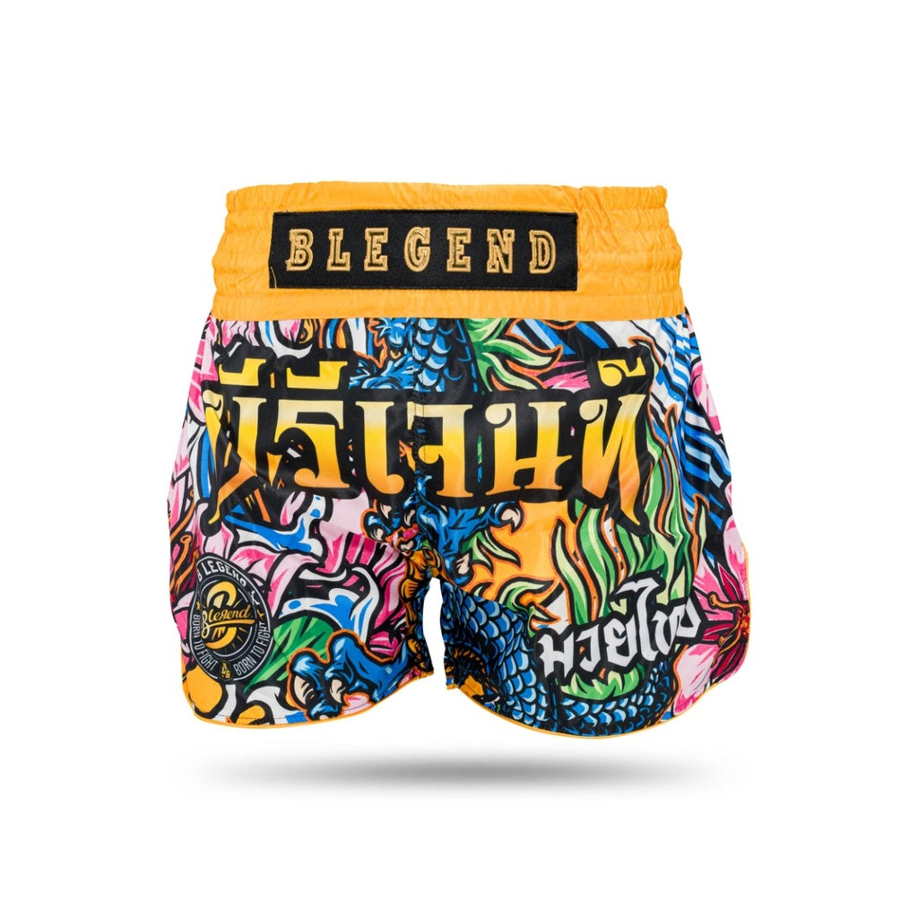 Muay Thai B Legend Koi Dragon Shorts