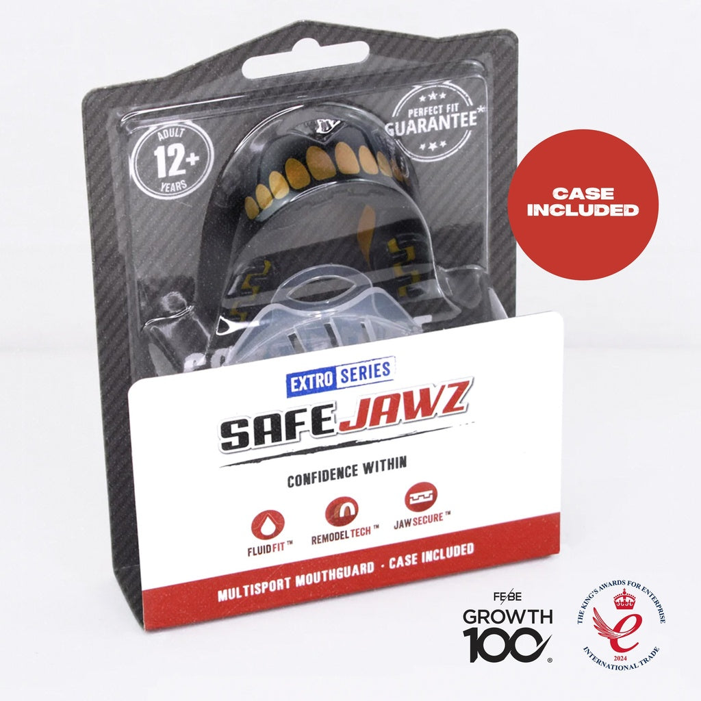 Safejawz Gold Teeth Mouthguard