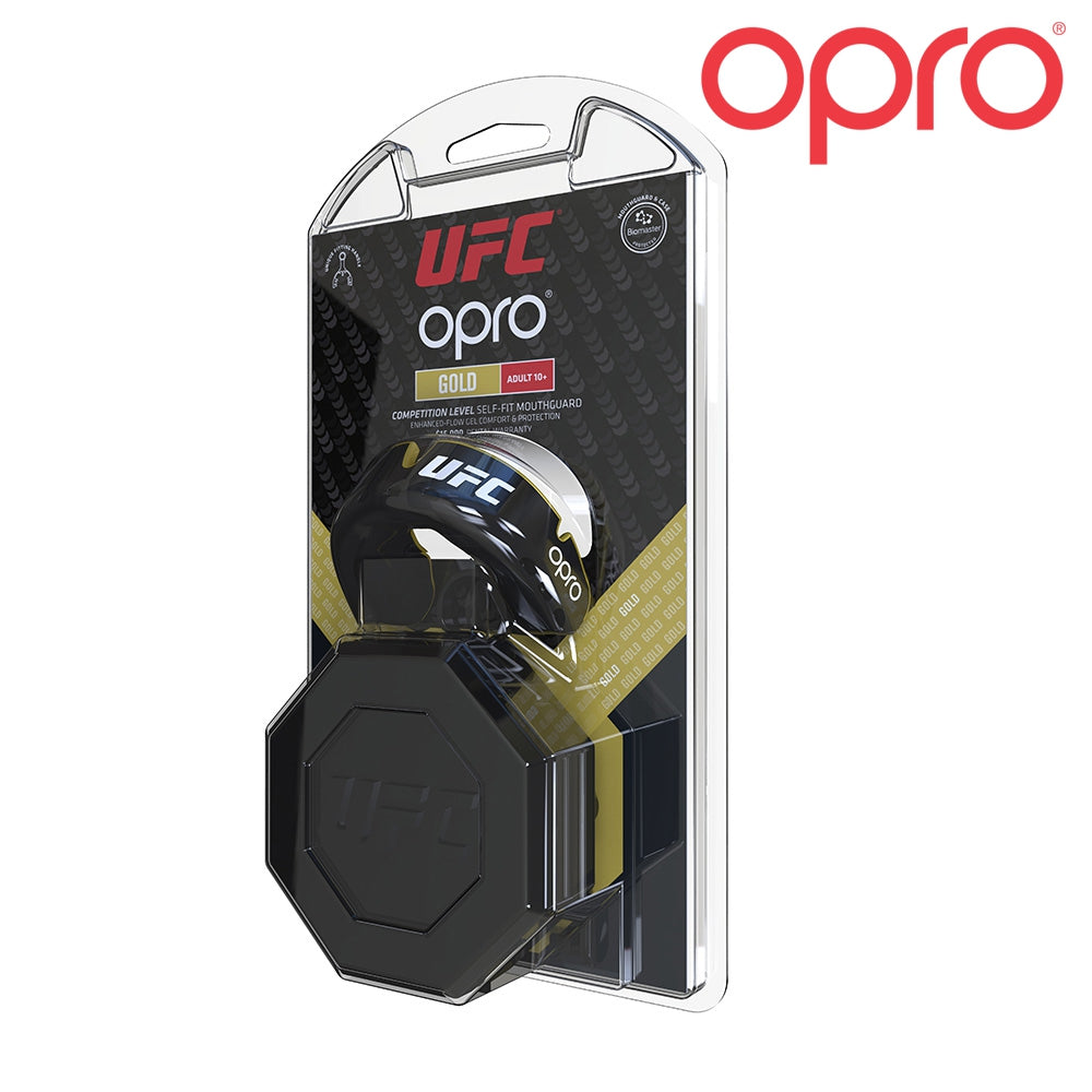 UFC Opro Gold Metal Mouthguard