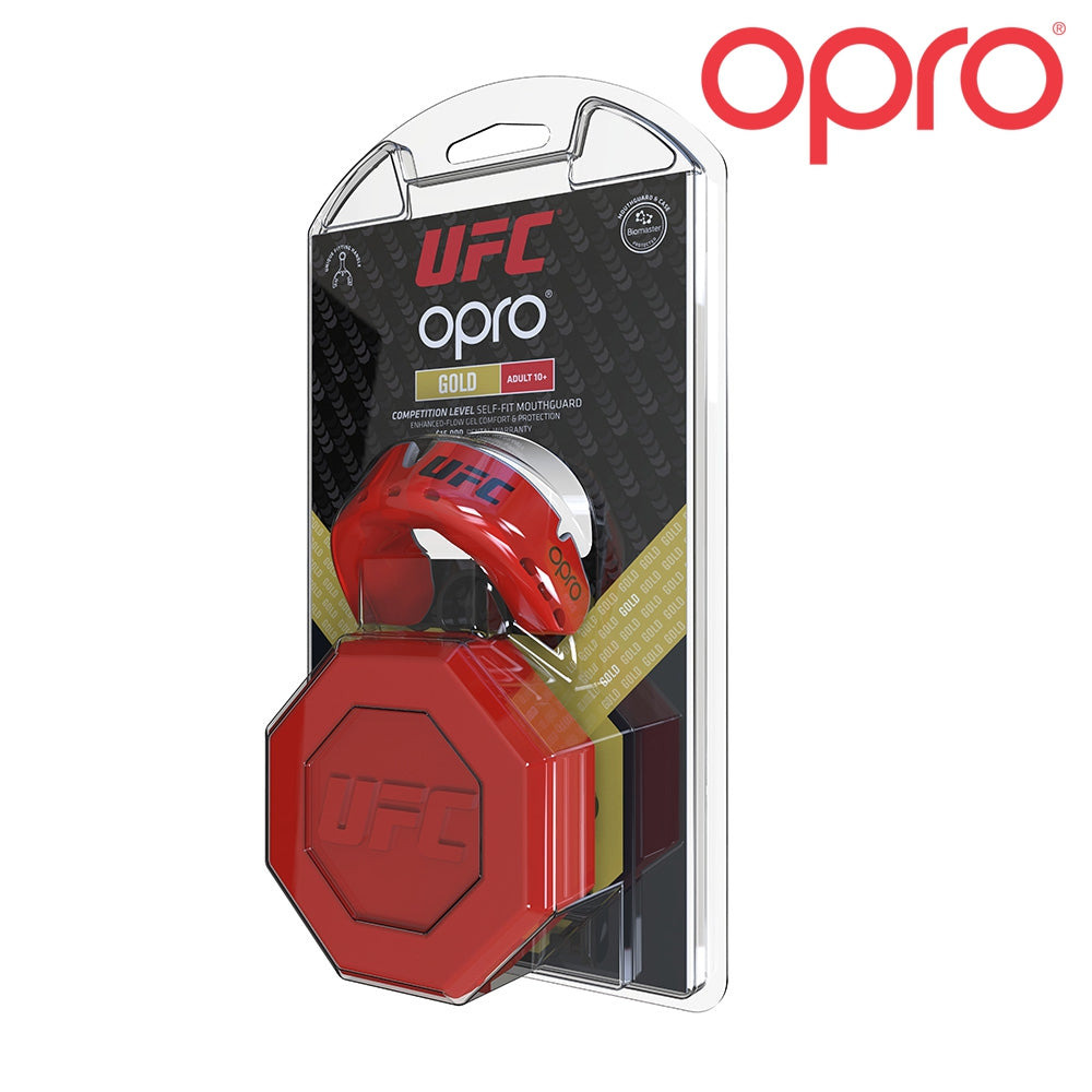 UFC Opro Gold Metal Mouthguard