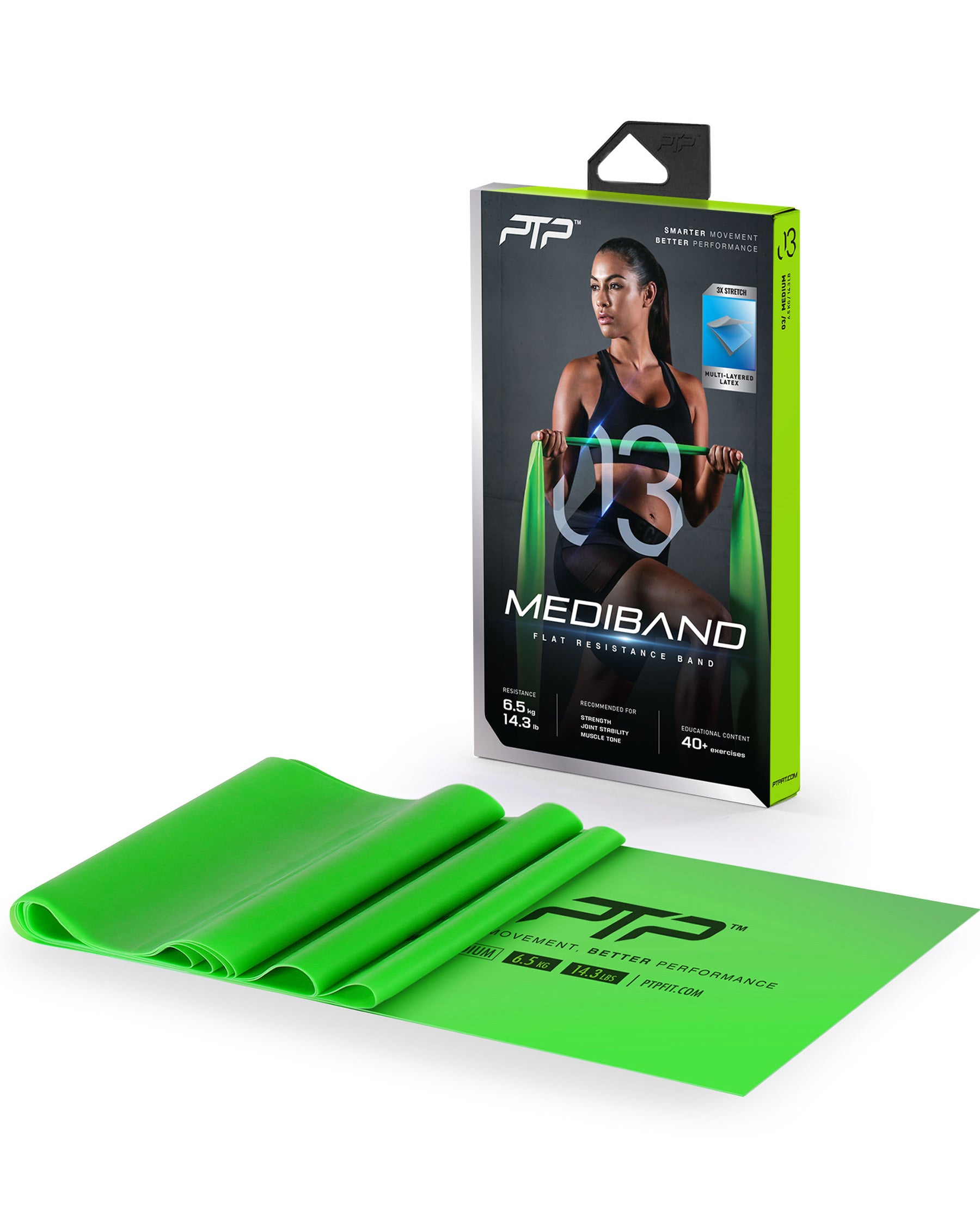 PTP MicroBand Elastic Band - Detailansicht