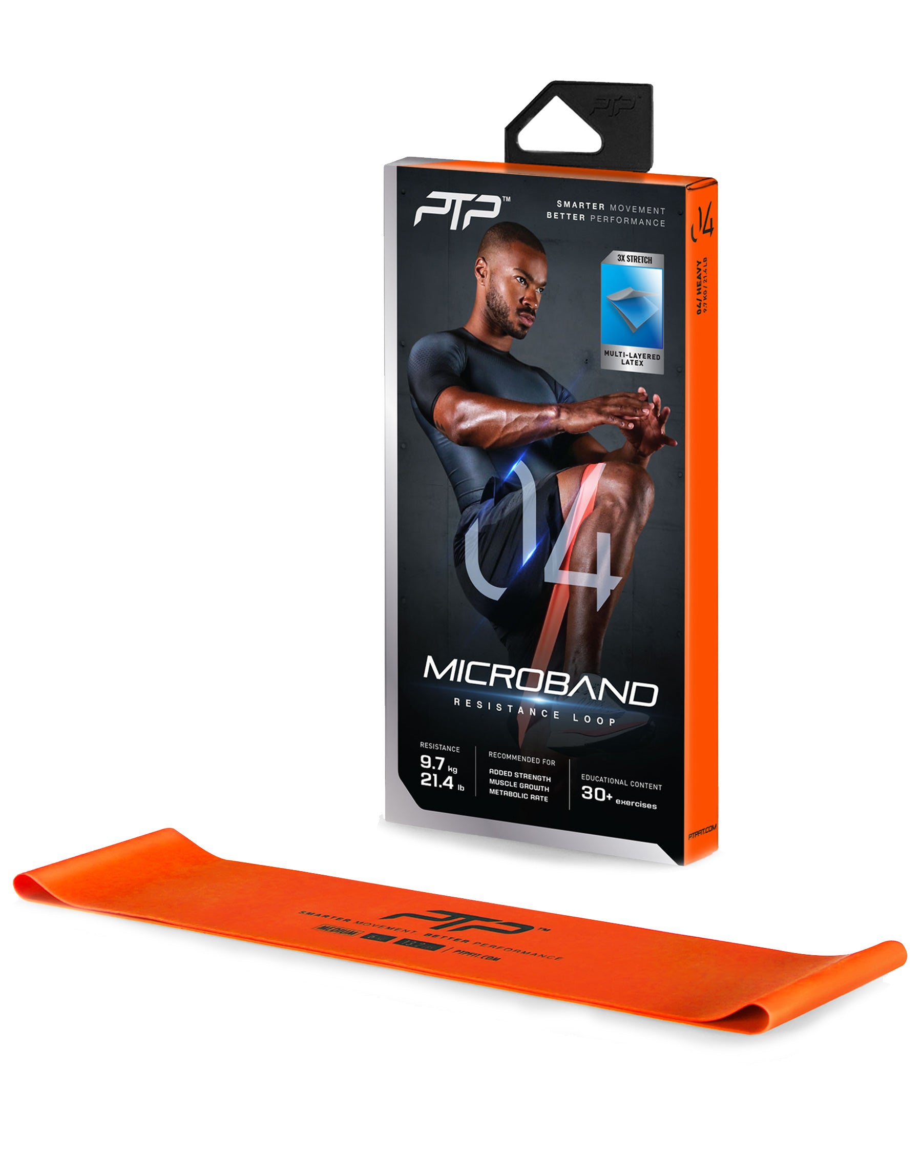 PTP MicroBand Elastic Band – Vorderansicht