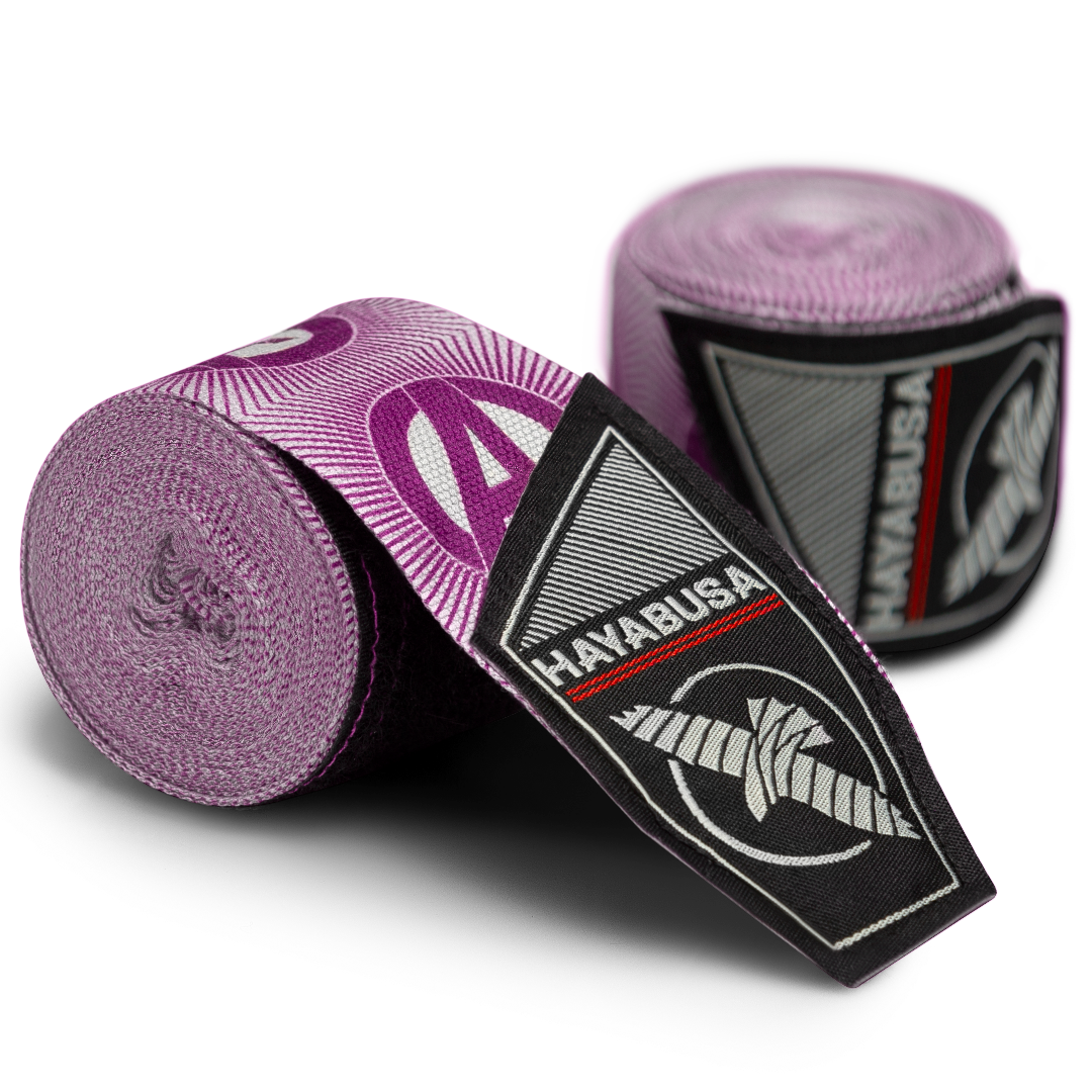 Coppia di bende arrotolate Hayabusa Marvel Hero Elite con logo Avengers