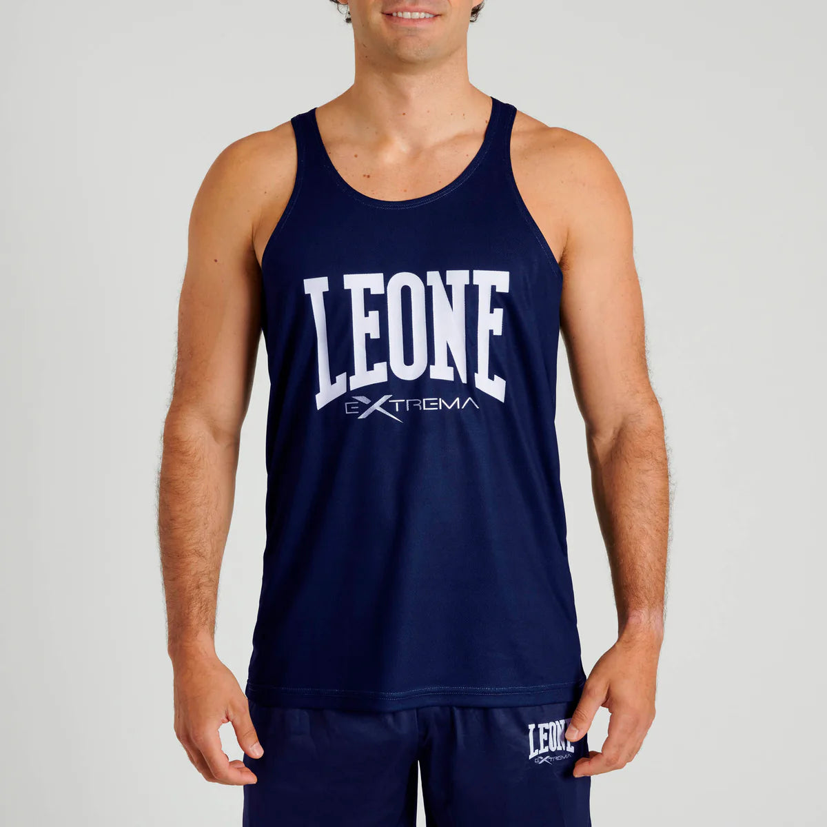 Canotta Leone Taglio Olimpico Logo