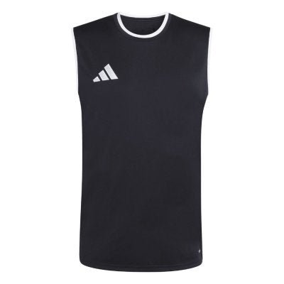 Camiseta sin mangas Wako Kick Light Adidas, negro, vista frontal, corte ajustado