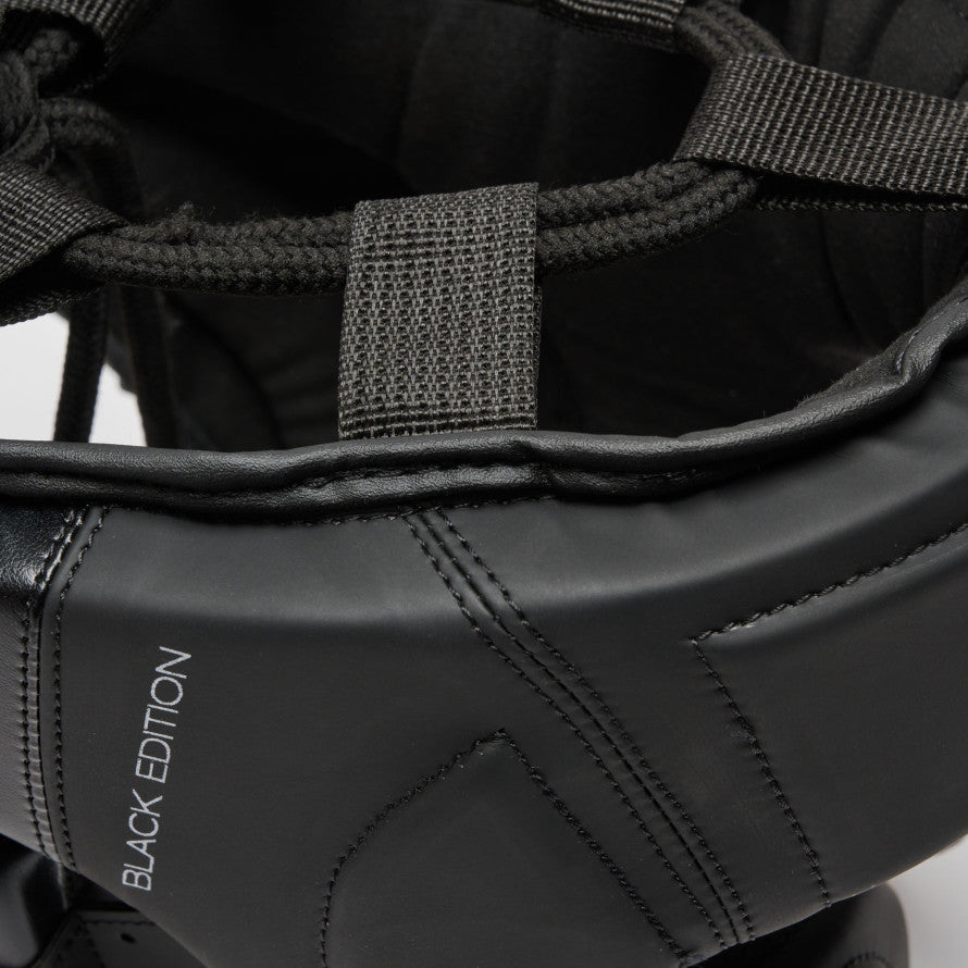 Leone Helmet with Cheek Pads Black Edition