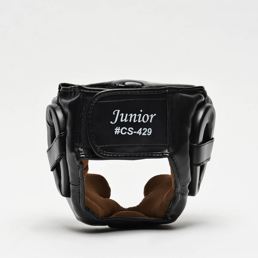 Leone Children's Boxing Helmet with Cheek Guards and Chin Guards