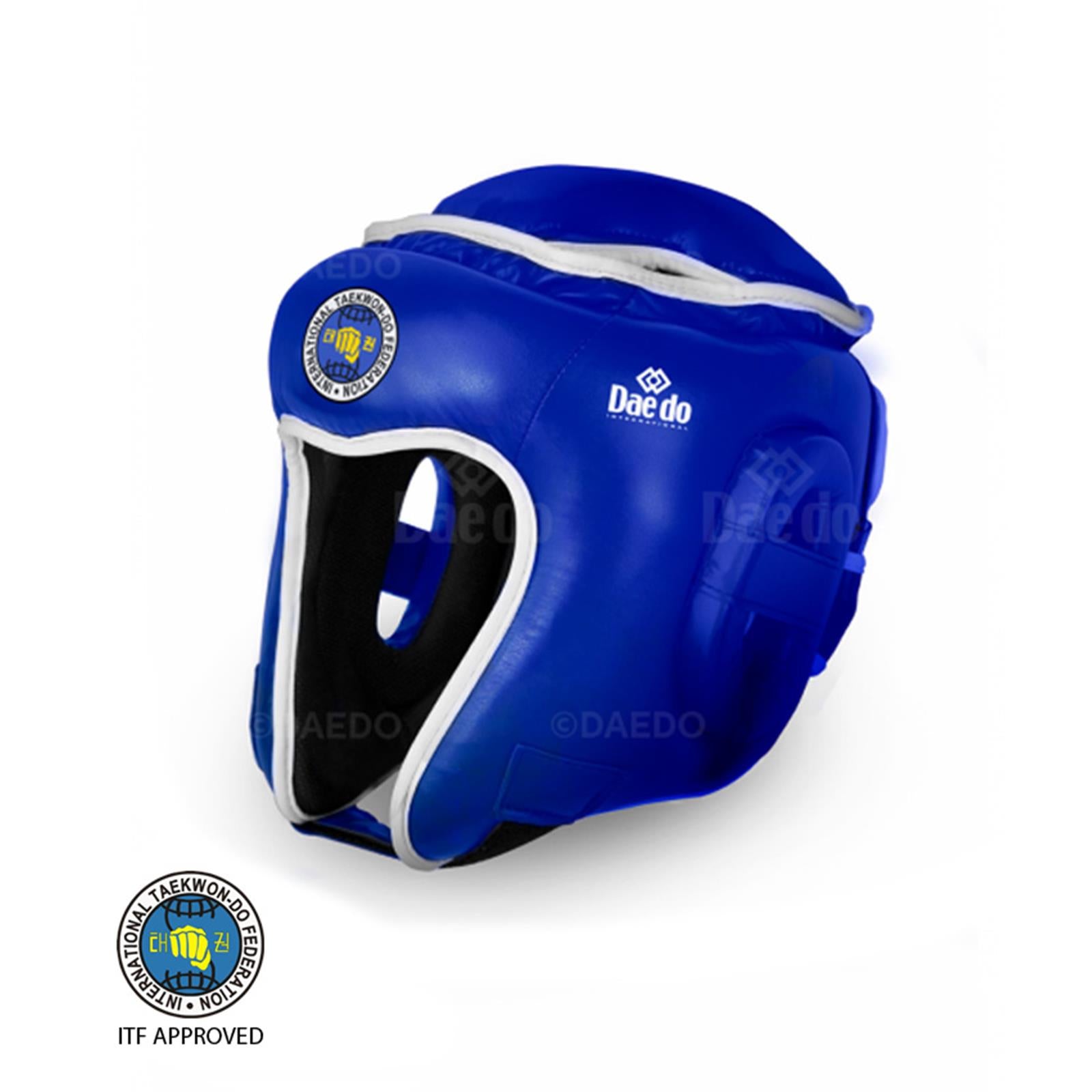 Casco ITF Omologato in PU Daedo - vista posteriore