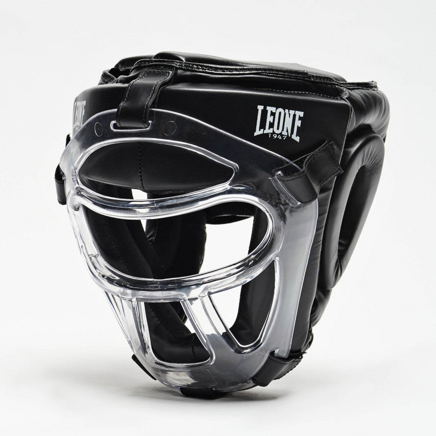 Casco con Maschera in Plexiglass Leone