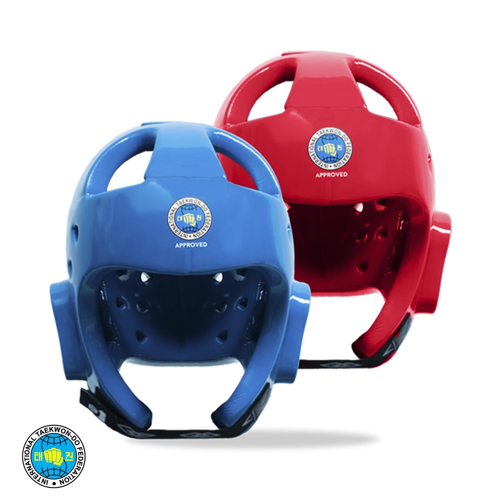 Casco Taekwondo ITF Omologato da Competizione - vista frontale