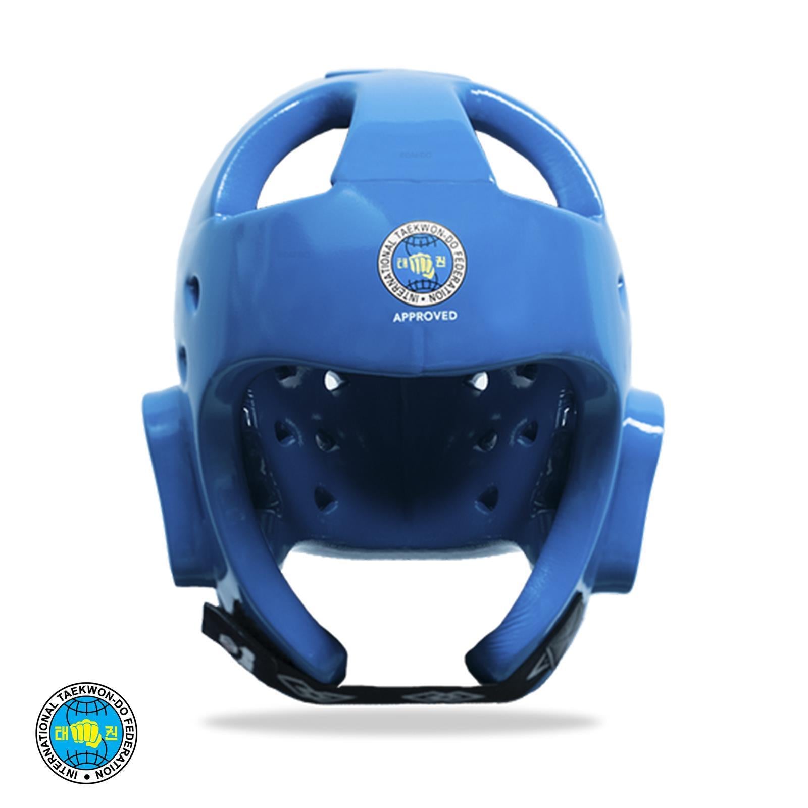 Casco Taekwondo ITF Omologato da Competizione - vista posteriore