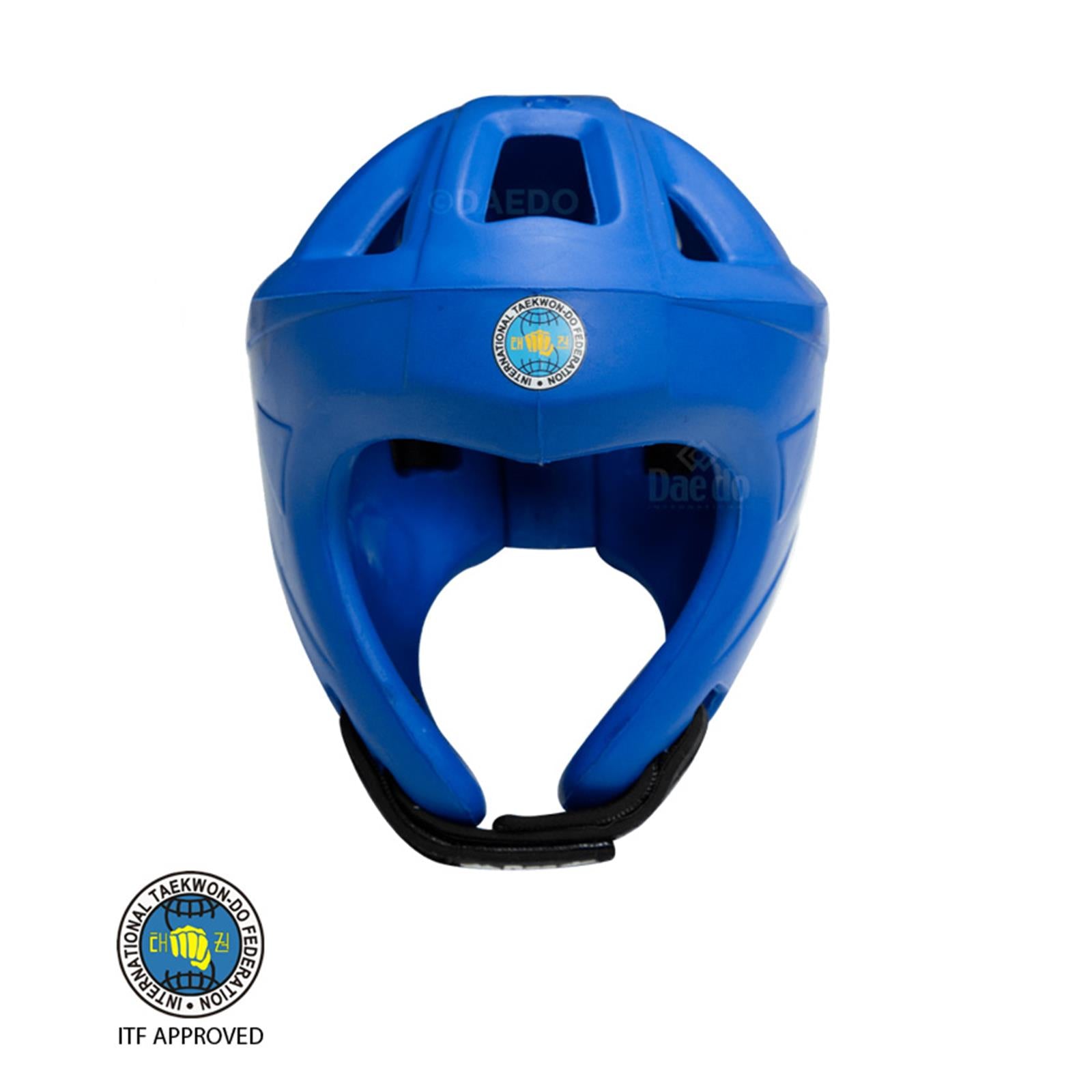 Casco Taekwondo ITF Omologato Daedo - vista frontale