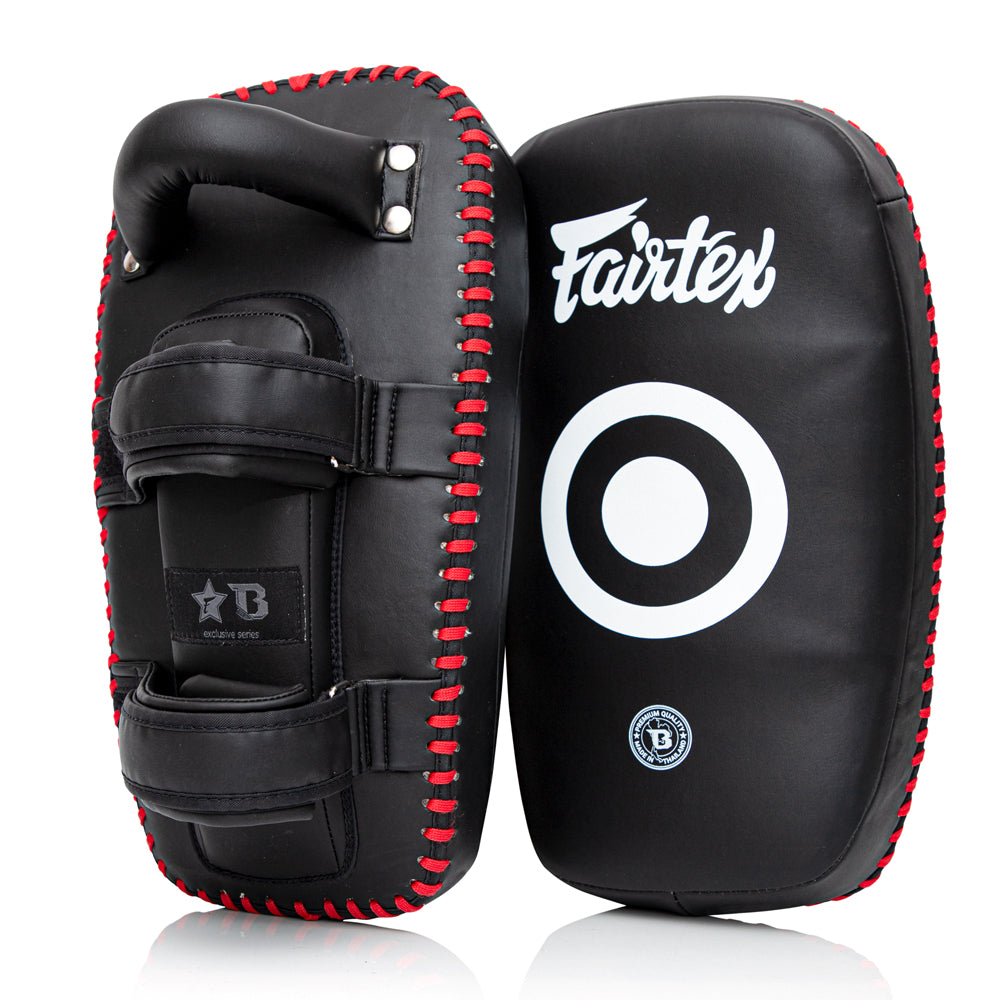 Paio di colpitori compatti FXB Fairtex Kicking Pads per Muay Thai e Kickboxing
