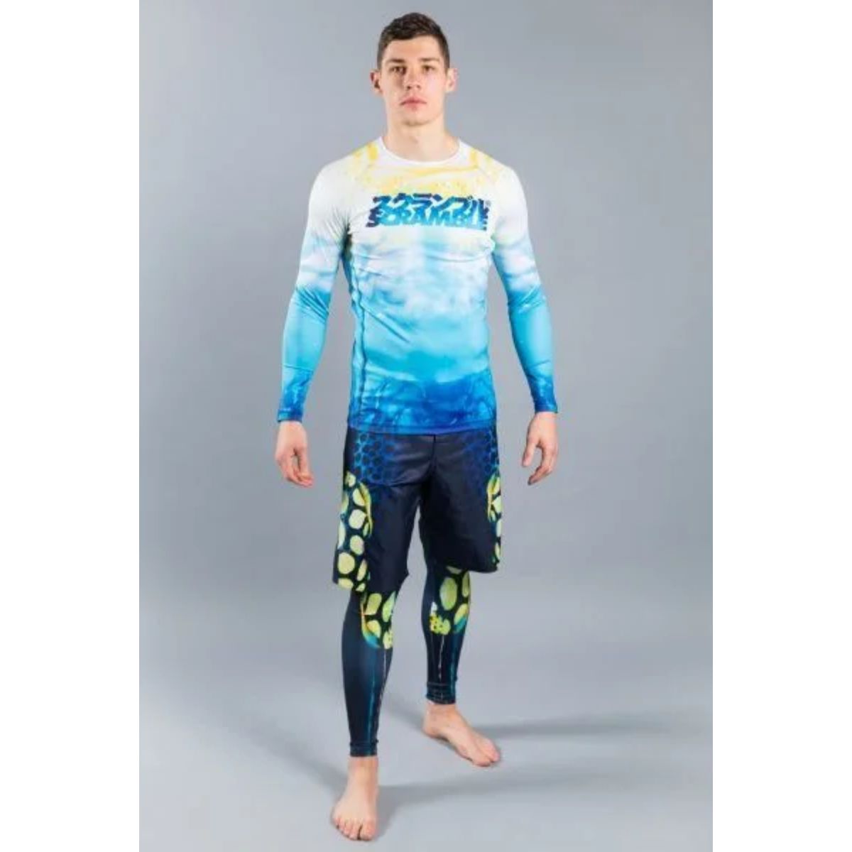 Compression Pants Scramble Pacifica