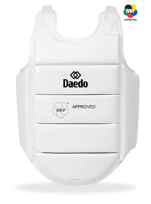WKF goedgekeurd Karate Daedo-vest voor cadetten onder de 14 jaar onder uniforme bescherming.