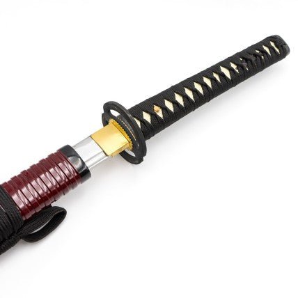 Katana Decorativa in Acciaio Forgiato Bambù Marrone - Fight Club Store