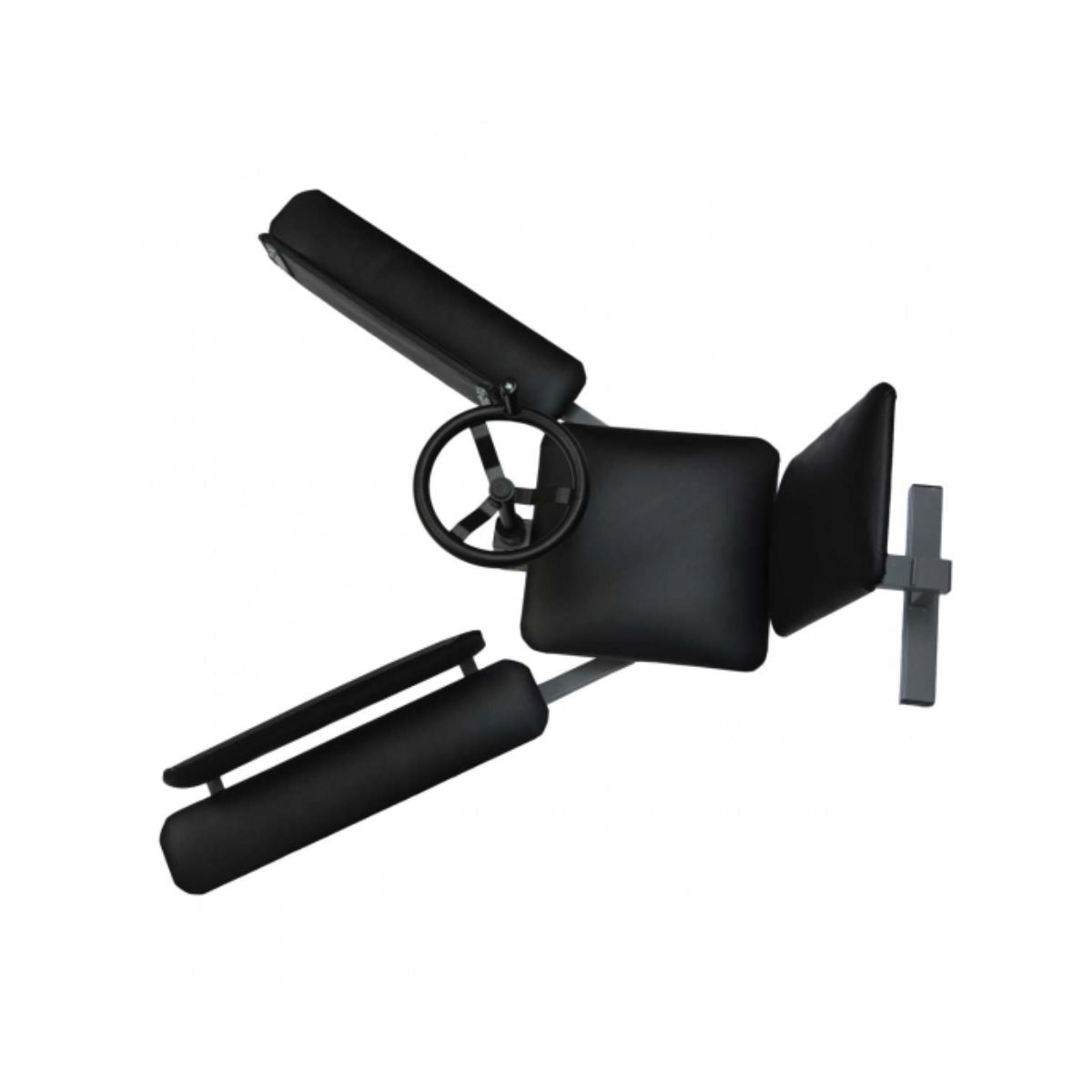 Divaricatore meccanico per gambe con movimento continuo