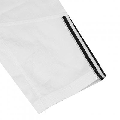 Dobok Adidas con Strisce Collo Bianco Adi Club