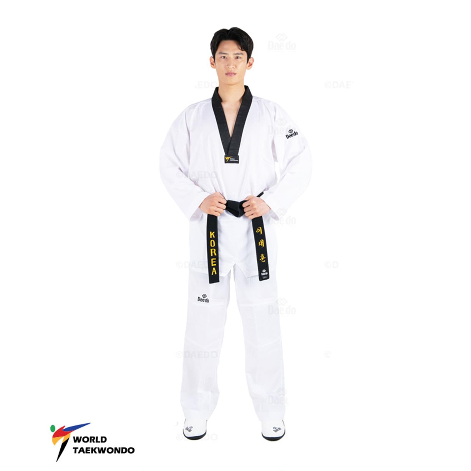 Dobok Daedo Collo Nero Ultralight 40 Gsm WT