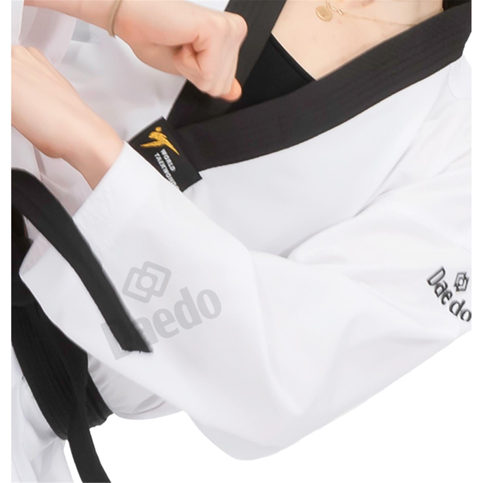 Dobok Daedo Collo Nero Ultralight 40 Gsm WT