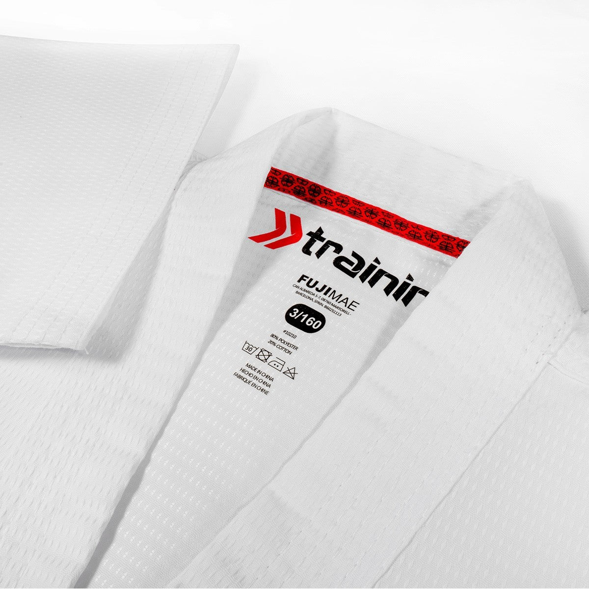 Dobok Collo Bianco Training Fujimae