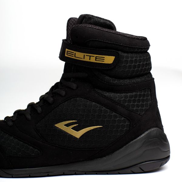 Everlast Elite 2 scarpe da boxe rosso posteriore boxe