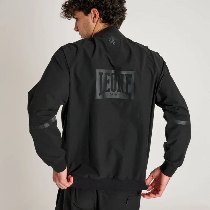 Felpa Leone Black Lion Lightweight Tecnica con Zip