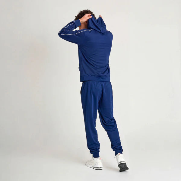 Sudadera ligera con capucha y cremallera Leone Classic