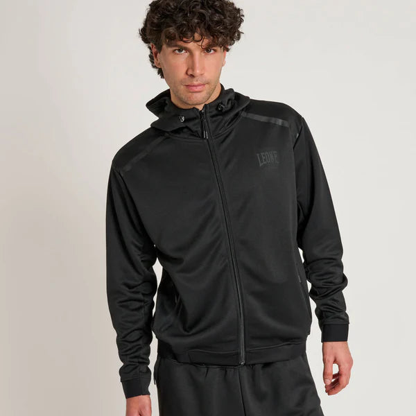 Felpa con Cappuccio Leone Black Lion Tecnica - Fight Club Store