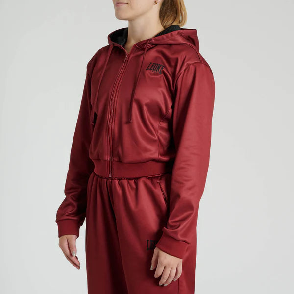 Felpa Donna Crop Leone WACS