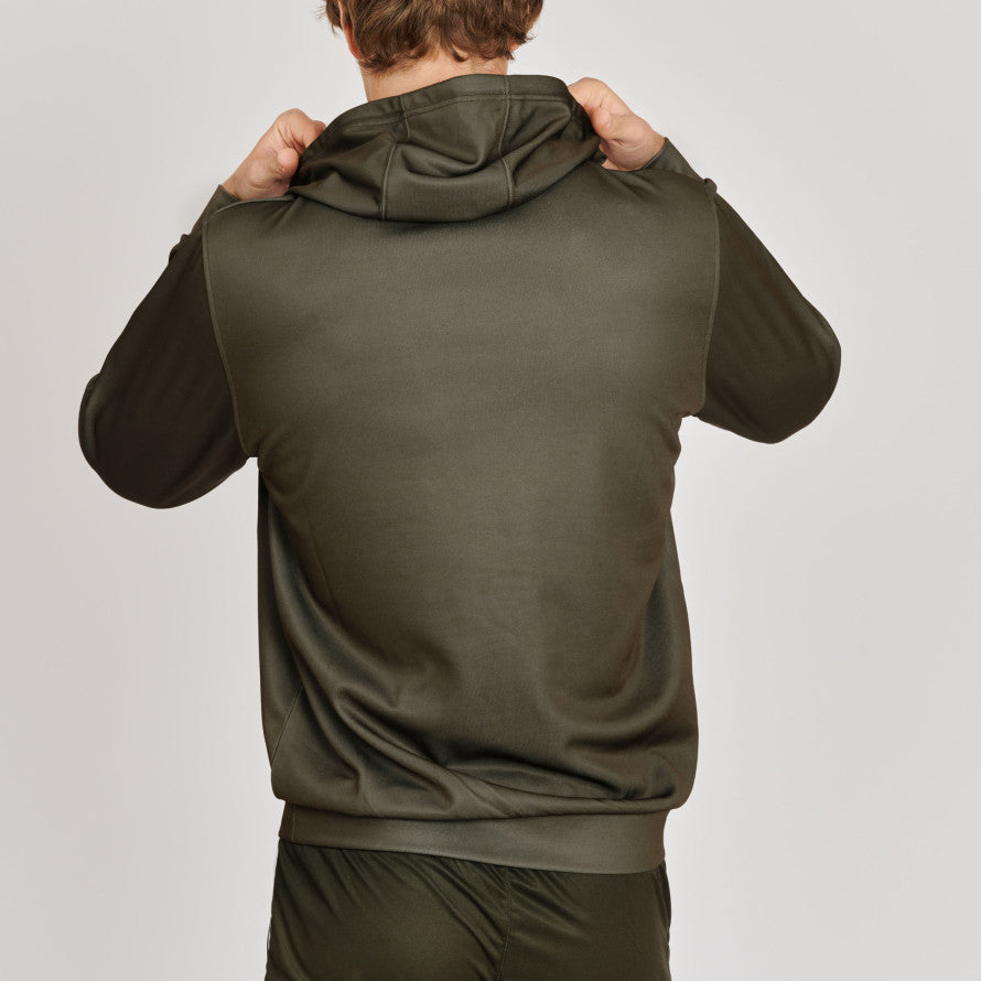 Felpa Leone Logo con cappuccio