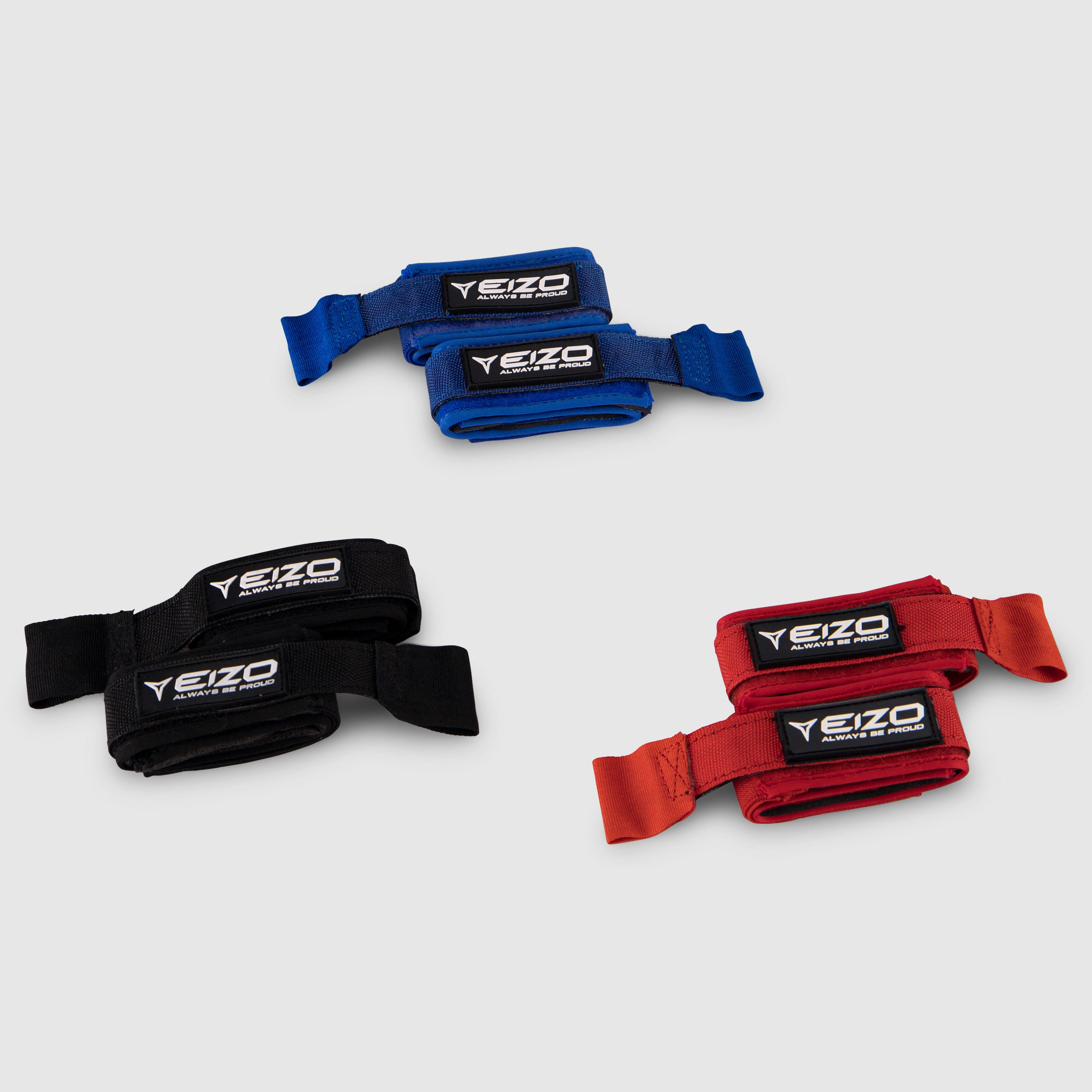 Gamma completa colori convertitori Eizo Hook & Loop: rosso, nero e blu per ogni esigenza di stile