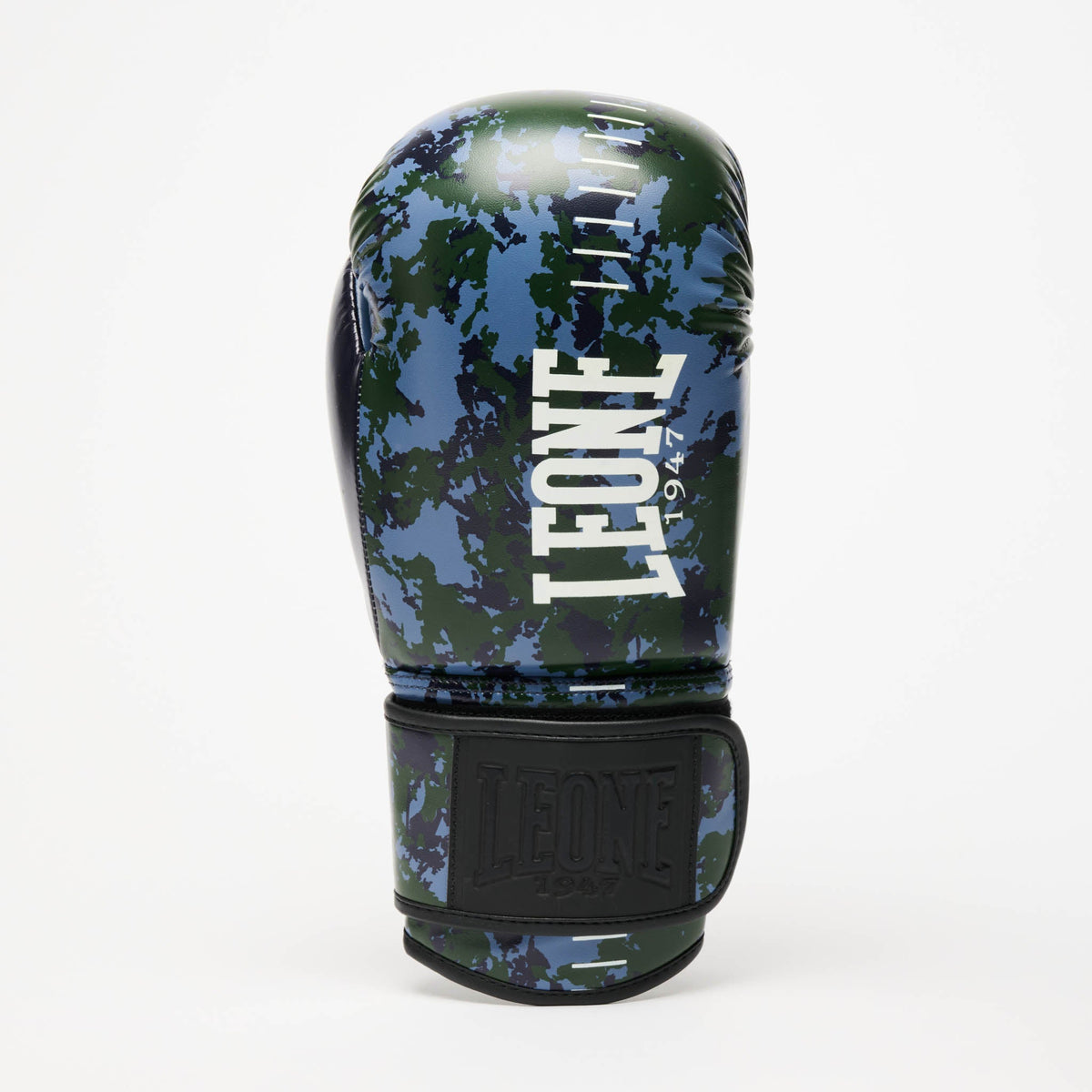 Urban Fighter Camouflage/Mănuși de box albastre - vedere din spate